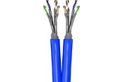 Netzwerk - Kabel - Pro LAN S/FTP CAT 7A Duplex - Blau - 100m - 4040849918964