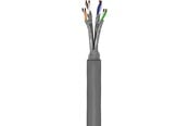 Netzwerk - Kabel - Pro CAT 6a network cable S/FTP (PiMF) grey 100 m - Grau - 100m - 4040849960949