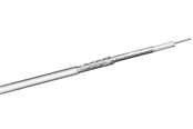 Antennenkabel - Pro 100 dB coax- antenna cable 2x shielded CCS white - 4040849671029