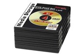 Speicherzubehör - Hama DVD Quad Box - storage DVD jewel case - 51186