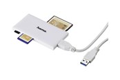 Speicherkarten Lesegerät/Adapter - Hama card reader - USB 3.0 - 00181017