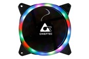 Gehäuselüfter - Chieftec AF-12B-3P - Gehäuselüfter - 120mm - Schwarz - AF-12RGB