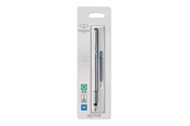 Utensilien zum Schreiben und Zeichnen - Parker Vector Füller | Edelstahl | Füllfederhalter mit mittlerer Feder | Blau Tinte - 1870805