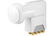 Schaltkästen und Schränke - Goobay Universal Octo LNB white-grey - digital SAT-LNB ( - 4040849672736