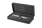 Utensilien zum Schreiben und Zeichnen - Parker Sonnet Kugelschreiber | Silberner Mistral | Mittlerer Punkt | Geschenkpackung - 2119796