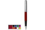 Utensilien zum Schreiben und Zeichnen - Parker Jotter Originals Füller | Klassisches Rot | Füllfederhalter mit mittlerer Feder | blaue Tinte - 2096872