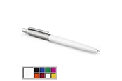 Utensilien zum Schreiben und Zeichnen - Parker Jotter Originals Kugelschreiber | Klassisches Weiß | Mittlere Stifspitze | Blaue Tinte - 2096874