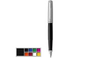 Utensilien zum Schreiben und Zeichnen - Parker Jotter Originals Füller | Klassisches Schwarz | Füllfederhalter mit mittlerer Feder | blaue Tinte - 2096430