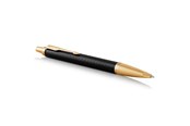 Utensilien zum Schreiben und Zeichnen - Parker IM Kugelschreiber | Premium Black | Mittlere Spitze | Blau | Geschenkbox - 1931667