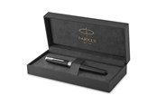 Utensilien zum Schreiben und Zeichnen - Parker Sonnet Füller | Matt-Schwarze Lackierung mit Palladiumzierteilen | Füllfederhalter mit mittlerer Feder | Geschenkbox - 1931522