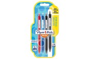 Utensilien zum Schreiben und Zeichnen - Paper Mate InkJoy 300RT Druckkugelschreiber | mittlere Spitze (1,0 mm) | Schwarze, blaue & rote Tinte | 4 Stück - 1956566