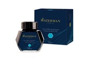 Utensilien zum Schreiben und Zeichnen - Waterman Füllertinte im Tintenfass | Inspired Blue | Tintenflacon mit 50 ml - S0110810