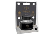 Utensilien zum Schreiben und Zeichnen - Parker Quink Füllfederhaltertinte im Tintenfass (57 ml) | in Blister-Packung | schwarz - 1950380