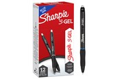 Utensilien zum Schreiben und Zeichnen - Sharpie S-Gel Gelstifte | mittlere Spitze (0,7 mm) | Gelschreiber mit blauer Tinte | 12 Stück - 2136600