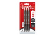 Utensilien zum Schreiben und Zeichnen - Sharpie S-Gel Gelstifte | mittlere Spitze (0,7 mm) | Gelschreiber mit schwarzer Tinte | 3 Stück - 2136598