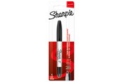 Utensilien zum Schreiben und Zeichnen - Sharpie Doppelseitiger Permanent Marker | Marker Stifte mit Doppelspitze (Fein & ultrafein) | schwarz | 1 Stück - 1985877