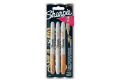 Utensilien zum Schreiben und Zeichnen - Sharpie Metallic-Permanentmarker | Gold | Silber & Bronze (neu) | 3 Stück - 1986006