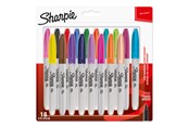 Utensilien zum Schreiben und Zeichnen - Sharpie Permanent Marker | Marker Stifte mit feiner Spitze | gemischte Farben | 18 Stück Market Set - 1996112