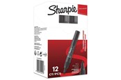 Utensilien zum Schreiben und Zeichnen - Sharpie M15 Permanentmarker | Patronenspitze | schwarz | 12er Box - S0192584