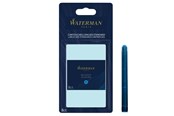 Utensilien zum Schreiben und Zeichnen - Waterman Füller-Tintenpatronen | Extra lang | Serenity Blue | 8 Stück | Blister-Verpackung - S0713021