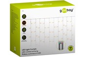 Lampen - Goobay Light Curtain with 300 LEDs transparent 5 m - wi - 4040849579424