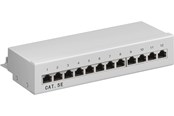 Netzwerk - Kabel - Pro CAT 5e Mini/Desktop Patch Panel 12 Port grey - 4040849930416