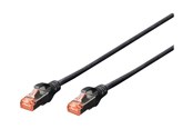Netzwerk - Kabel - DIGITUS Professional - Schwarz - 0.5m - DK-1644-005-BL-10