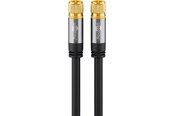 Antennenkabel - Pro SAT antenna cable (135 dB) 4x shielded 10 m bla - 4040849706783