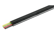 Telefon-Kabel - Pro Telephone flat cables 4-core 100 m reel AWG 28. - 4040849933042