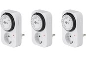 Zubehör (Halterungen, Steckdosen etc.) - Pro 3 pcs Mechanical timer white - 4040849555398