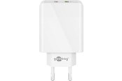 Handys - Adapter und Ladegeräte - Pro Dual USB quick charger QC3.0 28W white - 4040849449574