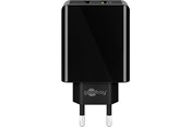 Handys - Adapter und Ladegeräte - Pro Dual-USB quick charger USB/QC3.0 (28W) - 4040849449567