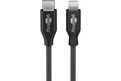 USB Kabel - Pro USB-C <-> Lightning - 0.5m - Schwarz - 4040849394287