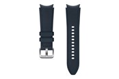 Handys - Anderes Zubehör - Samsung Watch Strap Hybrid Leather Band 20mm S/M - Navy - ET-SHR88SNEGEU