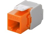 Netzwerkzubehör - Pro Keystone module RJ45 CAT 6A UTP orange - 4040849906909