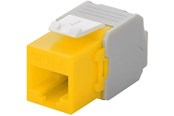 Netzwerkzubehör - Pro Keystone module RJ45 CAT 6A UTP yellow - 4040849906916