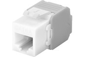 Netzwerkzubehör - Pro Keystone module RJ45 CAT 6A UTP white - 4040849908675