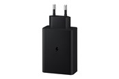 Handys - Adapter und Ladegeräte - Samsung 65W Power Adapter Trio - Black - EP-T6530NBEGEU