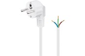 Stromkabel (Extern) - Pro Angle Power cable for confectionery 5 m white - 4040849933134