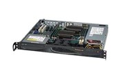 Gehäuse - Supermicro SC512 F-350B1 - Gehäuse - Server (Rack) - Schwarz - CSE-512F-350B1