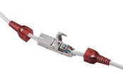 Netzwerk - Kabel - Pro Toolless cable connector CAT 6 STP shielded - Rot - 4040849795770