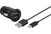 Handys - Adapter und Ladegeräte - Pro USB Type-C™ Car charger set (12W/2.4A) - 4040849588204