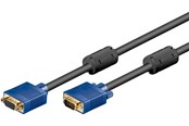 Display Kabel - Pro Full HD SVGA monitor extension cable gold-plated. - 4040849936135