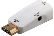 Display Kabel - Pro Compact HDMI™/VGA adapter incl. audio gold-plated - 4040849447938