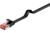 Netzwerk - Kabel - Pro LAN CAT 6 flat - Schwarz - 7.5m - 4040849942365