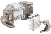 Netzwerk - Kabel - Pro Keystone module RJ45 CAT 6A STP - Silber - 4040849959004