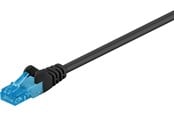 Netzwerk - Kabel - Pro LAN CAT 6A U/UTP - Schwarz - 1m - 4040849554070