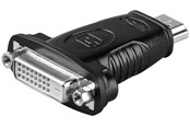 Display Kabel - Pro HDMI™/DVI-D adapter nickel plated - 4040849680984