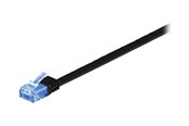 Netzwerk - Kabel - Pro LAN CAT 6A U/UTP flat - Schwarz - 10m - 4040849963674