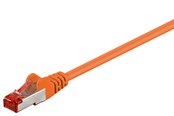 Netzwerk - Kabel - Pro LAN CAT 6 S/FTP - Orange - 1m - 4040849954764